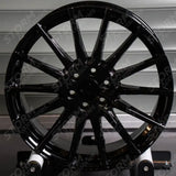 Ridge KN14 Gloss Black 6X120 20 Inch Alloys