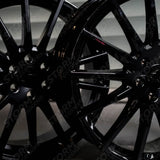 Ridge KN14 Gloss Black 6X120 20 Inch Alloys