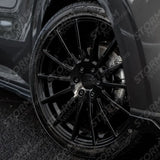 Ridge KN14 Gloss Black 6X120 20 Inch Alloys With Tyre & TPMS Package 245/40/20