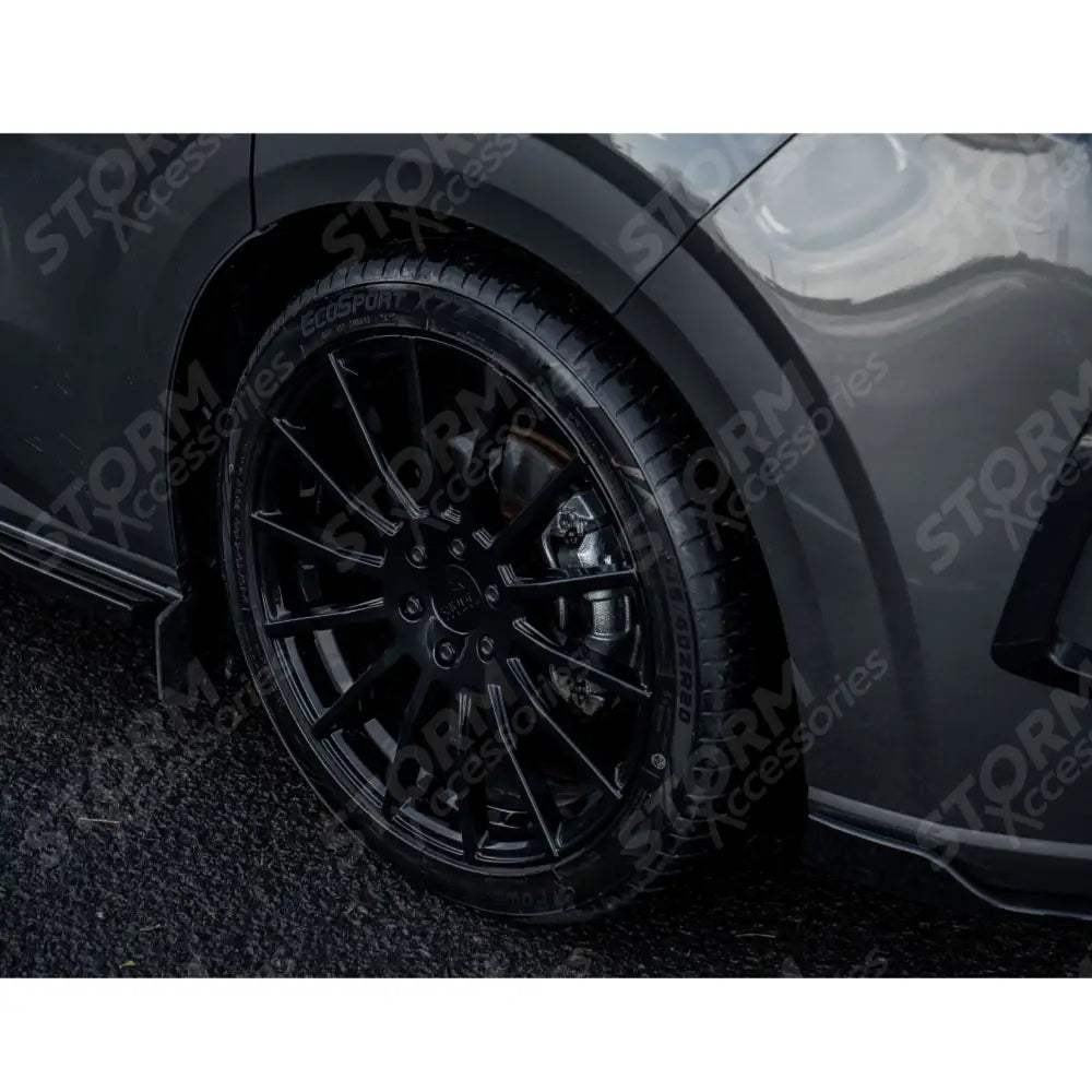 Ridge KN14 Gloss Black 6X120 20 Inch Alloys With Tyre & TPMS Package 245/40/20