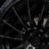 Ridge KN14 Gloss Black 6X120 20 Inch Alloys With Tyre & TPMS Package 245/40/20