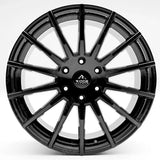 Ridge KN14 Gloss Black 6X120 20 Inch Alloys With Tyre & TPMS Package 245/45/20