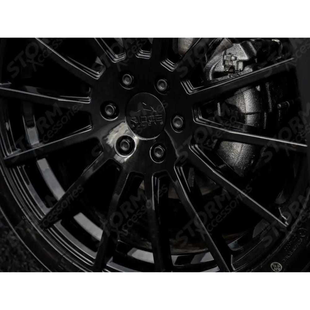 Ridge KN14 Gloss Black 6X120 20 Inch Alloys With Tyre & TPMS Package 245/45/20