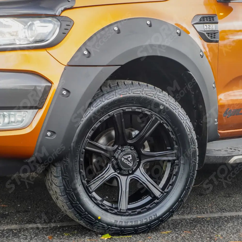 Ridge KN4 Satin Black 6X139.7 20 Inch Alloys