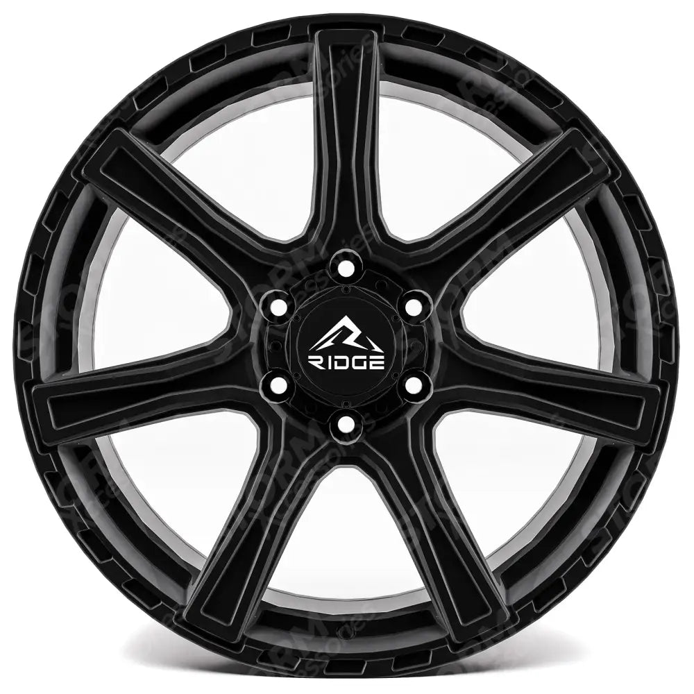 Ridge KN4 Satin Black 6X139.7 20 Inch Alloys