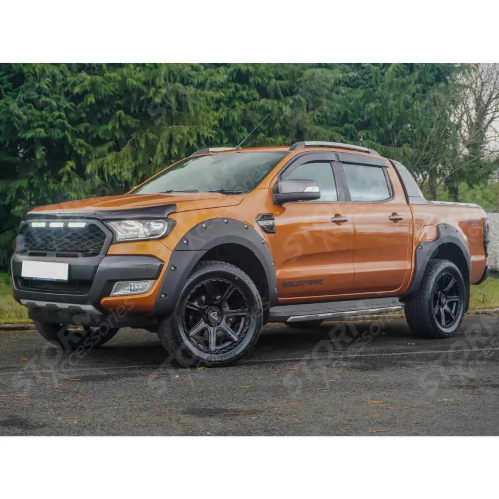 Ridge KN4 Satin Black 6X139.7 20 Inch Alloys