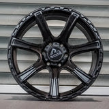 Ridge KN4 Satin Black 6X139.7 20 Inch Alloys