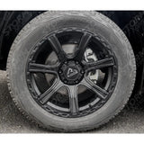 Ridge KN4 Satin Black 6X139.7 20 Inch Alloys