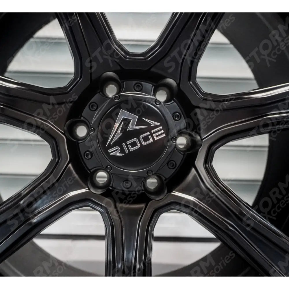 Ridge KN4 Satin Black 6X139.7 20 Inch Alloys