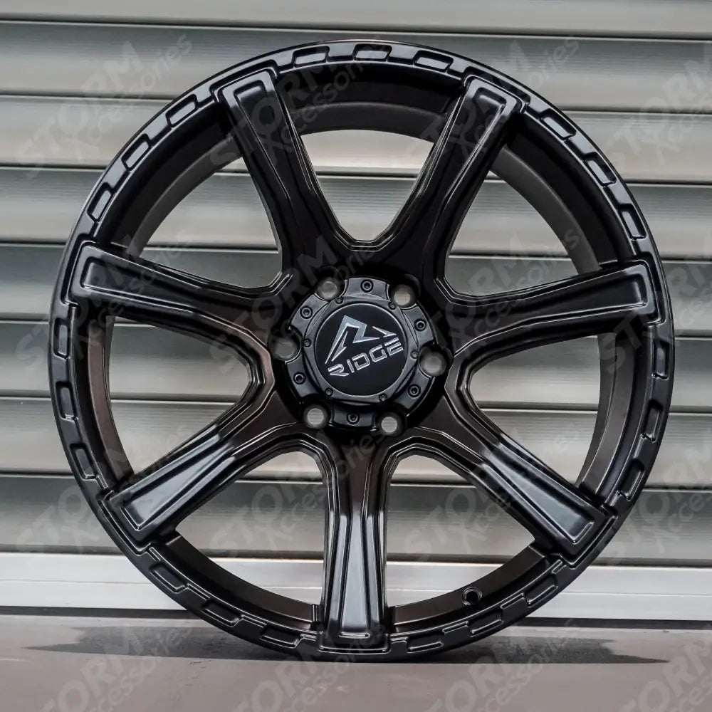 Ridge KN4 Satin Black 6X139.7 20 Inch Alloys