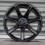 Ridge KN4 Satin Black 6X139.7 20 Inch Alloys