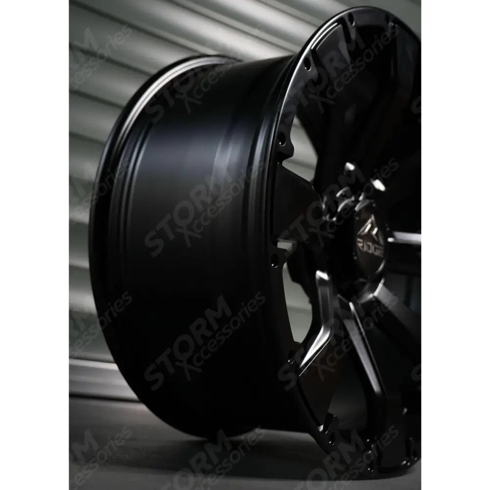 Ridge KN6 Satin Black 6X130 20 Inch Alloys