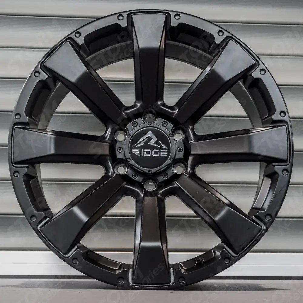 Ridge KN6 Satin Black 6X130 20 Inch Alloys