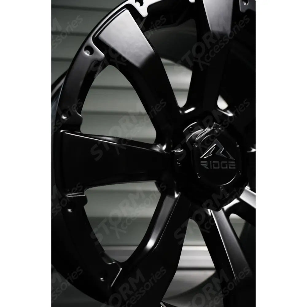Ridge KN6 Satin Black 6X130 20 Inch Alloys