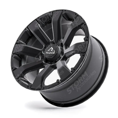 Ridge KN6 Satin Black 6X130 20 Inch Alloys