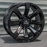 Ridge KN6 Satin Black 6X130 20 Inch Alloys