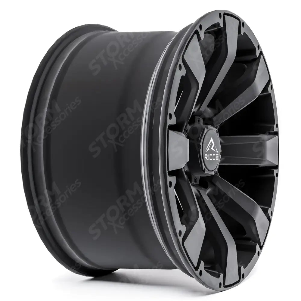 Ridge KN6 Satin Black 6X130 20 Inch Alloys