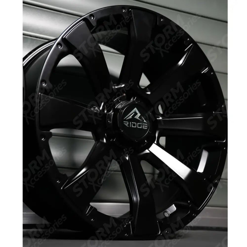 Ridge KN6 Satin Black 6X130 20 Inch Alloys