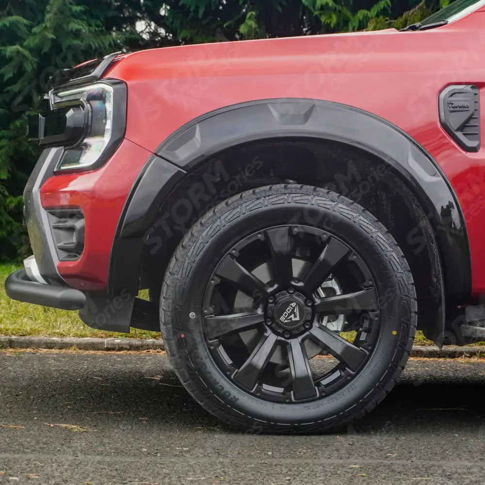 Ridge KN6 Satin Black 6X139.7 20 Inch Alloys