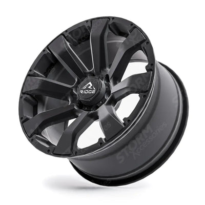 Ridge KN6 Satin Black 6X139.7 20 Inch Alloys