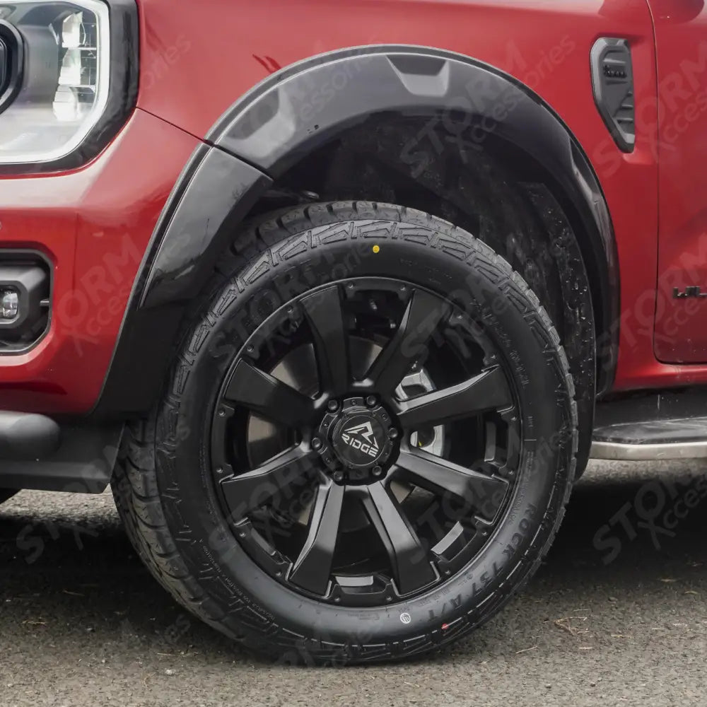 Ridge KN6 Satin Black 6X139.7 20 Inch Alloys