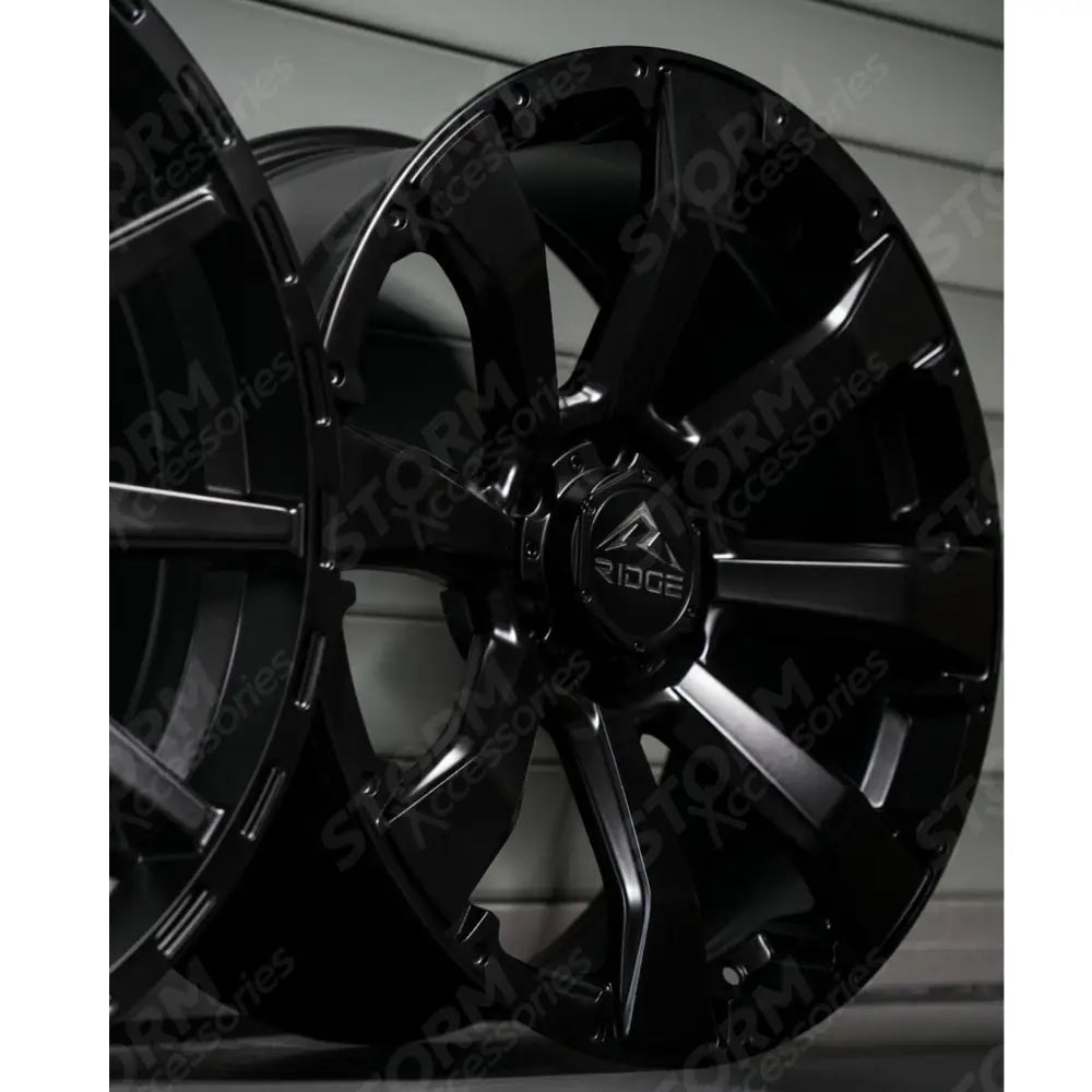 Ridge KN6 Satin Black 6X139.7 20 Inch Alloys