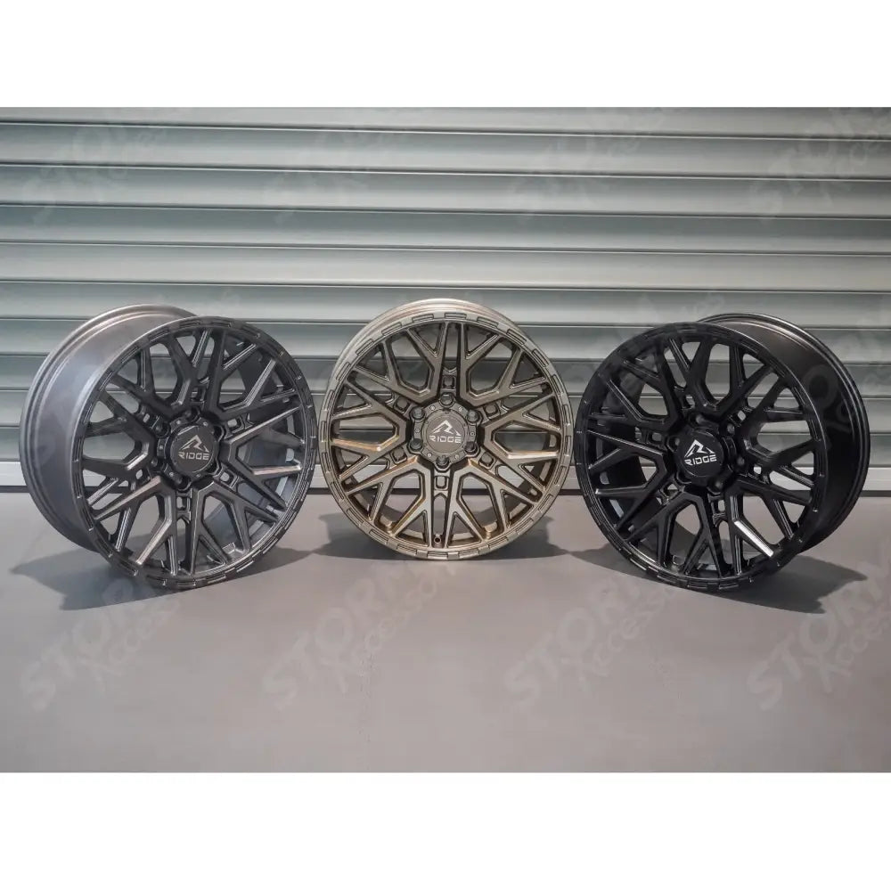 Ridge KN8 Satin Black 6X130 20 Inch Alloy