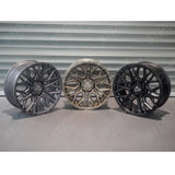 Ridge KN8 Satin Black 6X130 20 Inch Alloy