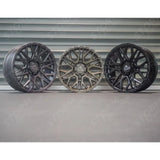 Ridge KN8 Satin Black 6X130 20 Inch Alloy