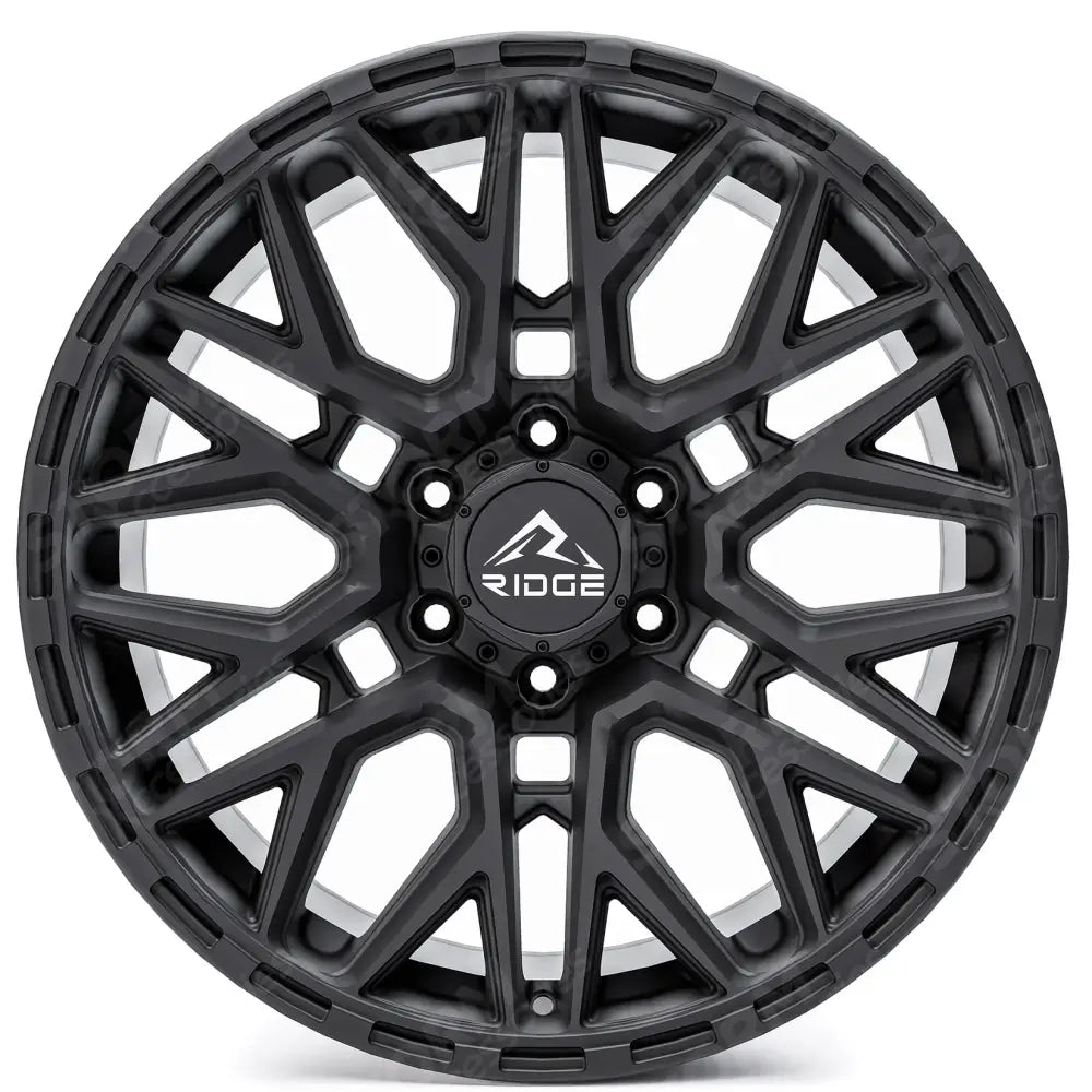 Ridge KN8 Satin Black 6X130 20 Inch Alloy