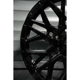 Ridge KN8 Satin Black 6X130 20 Inch Alloy