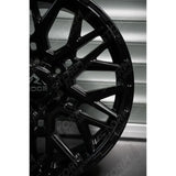 Ridge KN8 Satin Black 6X130 20 Inch Alloy