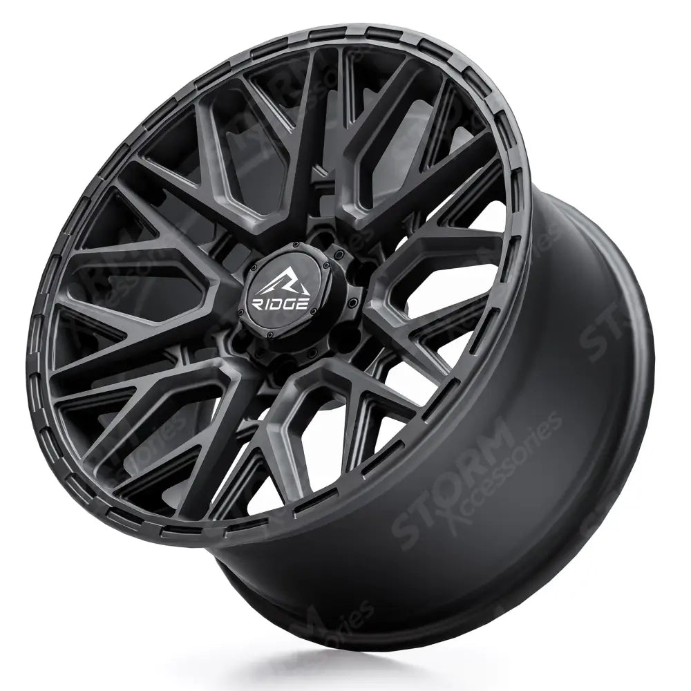 Ridge KN8 Satin Black 6X130 20 Inch Alloy