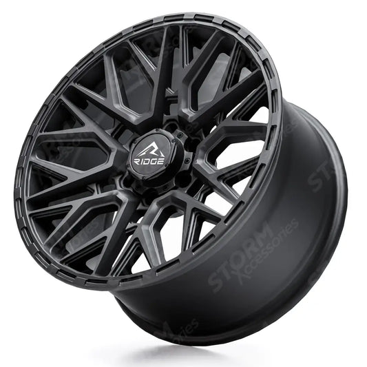 Ridge KN8 Satin Black 6X130 20 Inch Alloy