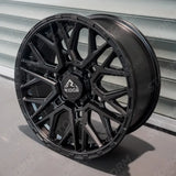 Ridge KN8 Satin Black 6X139.7 20 Inch Alloy