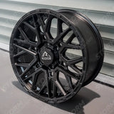 Ridge KN8 Satin Black 6X139.7 20 Inch Alloy