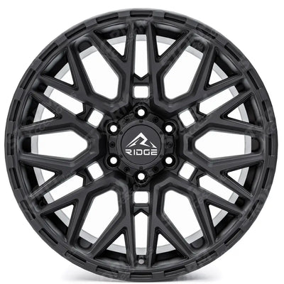 Ridge KN8 Satin Black 6X139.7 20 Inch Alloy