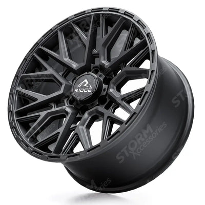 Ridge KN8 Satin Black 6X139.7 20 Inch Alloy
