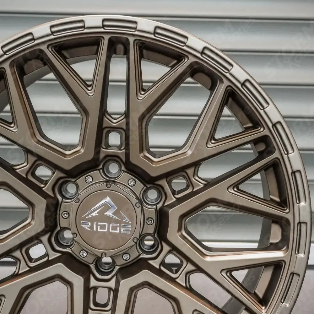 Ridge KN8 Satin Bronze 6X139.7 20 Inch Alloys
