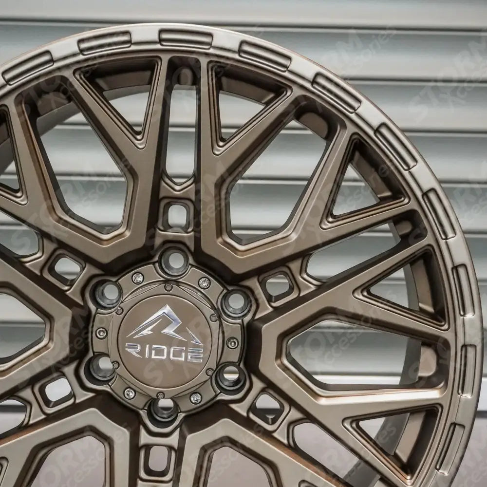 Ridge KN8 Satin Bronze 6X139.7 20 Inch Alloys
