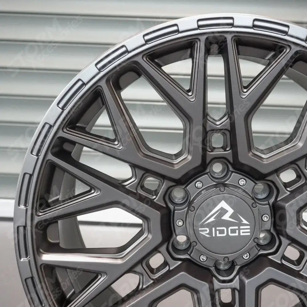 Ridge KN8 Satin Gunmetal 6X139.7 20 Inch Alloys