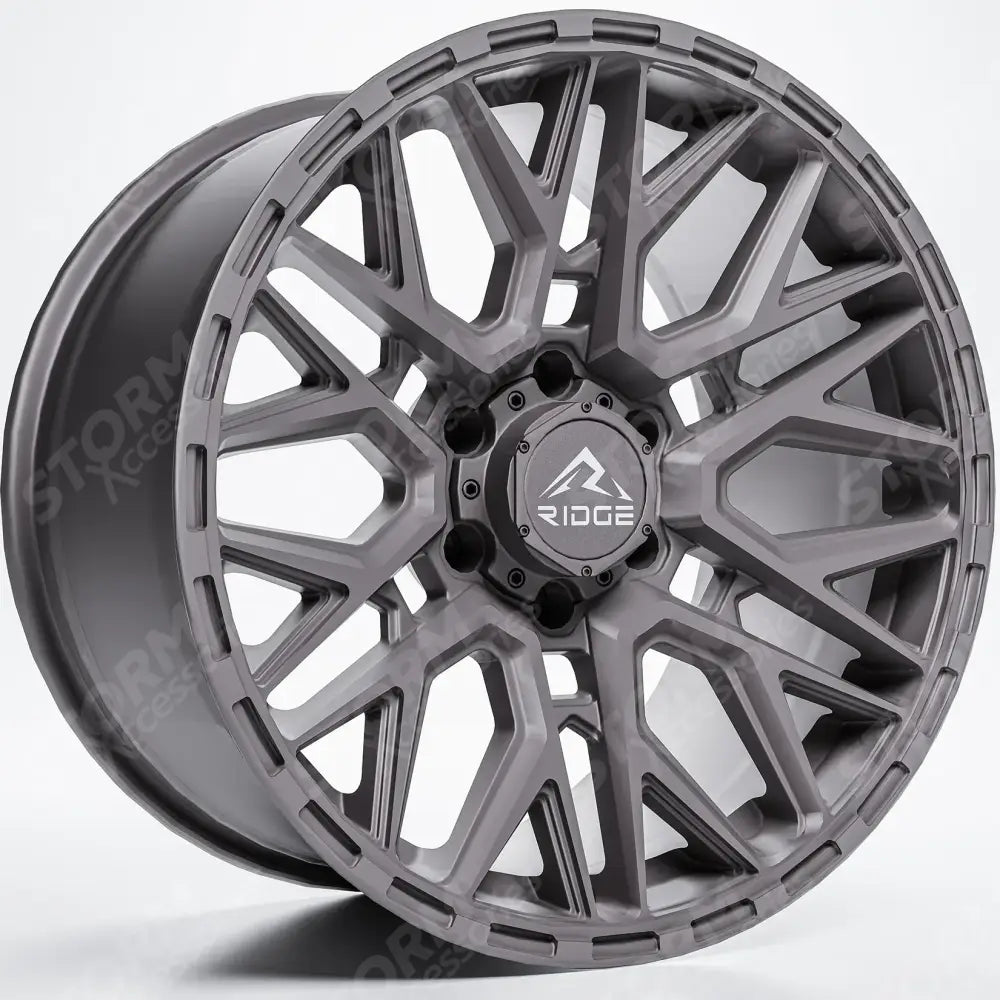 Ridge KN8 Satin Gunmetal 6X139.7 20 Inch Alloys