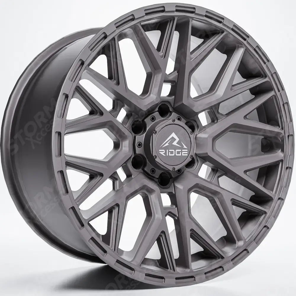Ridge KN8 Satin Gunmetal 6X139.7 20 Inch Alloys