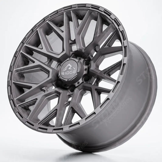 Ridge KN8 Satin Gunmetal 6X139.7 20 Inch Alloys