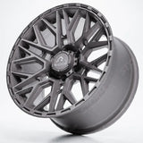 Ridge KN8 Satin Gunmetal 6X139.7 20 Inch Alloys