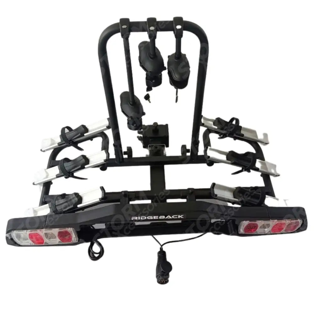 Ridgeback 3-bike Towbar Mounted Bike Rack