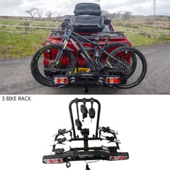 Ridgeback 3-bike Towbar Mounted Bike Rack