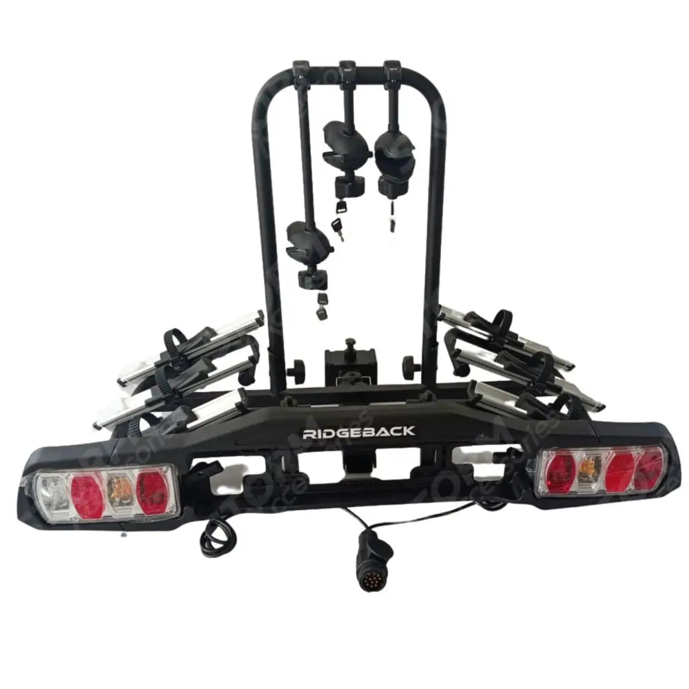 Ridgeback 3-bike Towbar Mounted Bike Rack