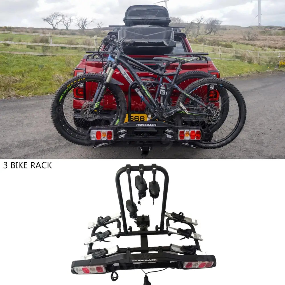 Ridgeback 3-bike V1 Towbar Mounted Bike Rack