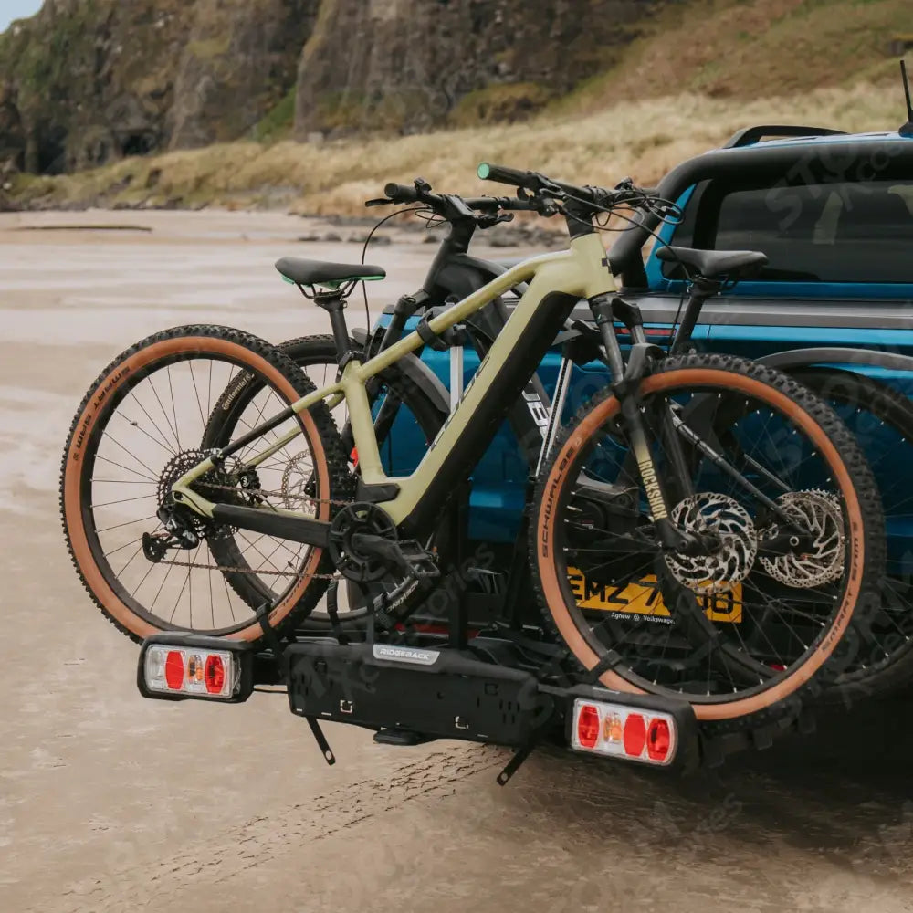 Ridgeback 3-Bike V2 Foldable E-Bike Compatible Towbar Mounted Bike Rack
